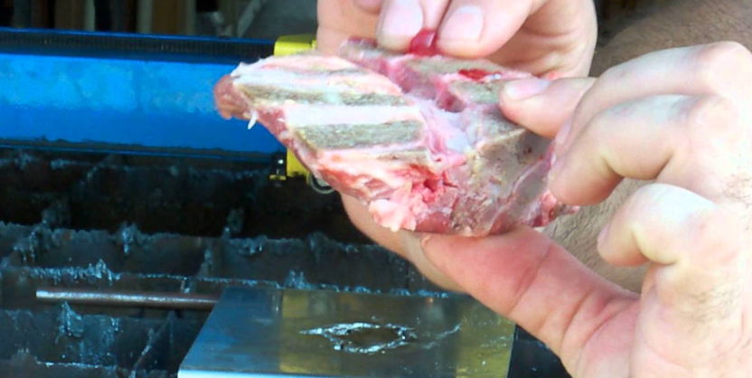 Can a plasma cutter cut through bone