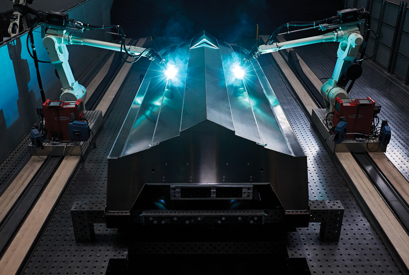 Can robots weld aluminum