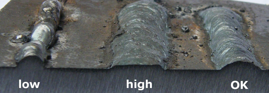 Why are my MIG welds so high