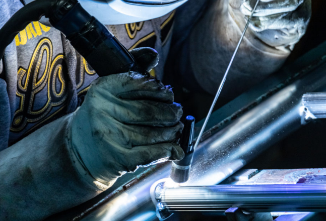 What are the challenges of TIG welding aluminum
