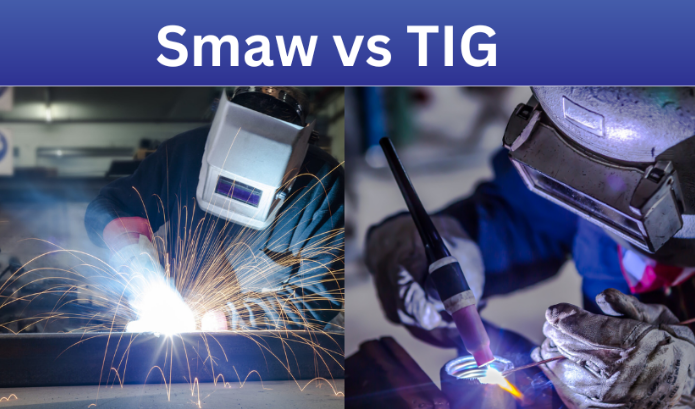 What is the advantage of TIG over SMAW